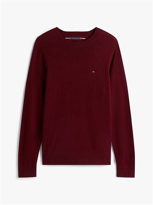 lambswool crew neck TOMMY HILFIGER | MW0MW36535TVY